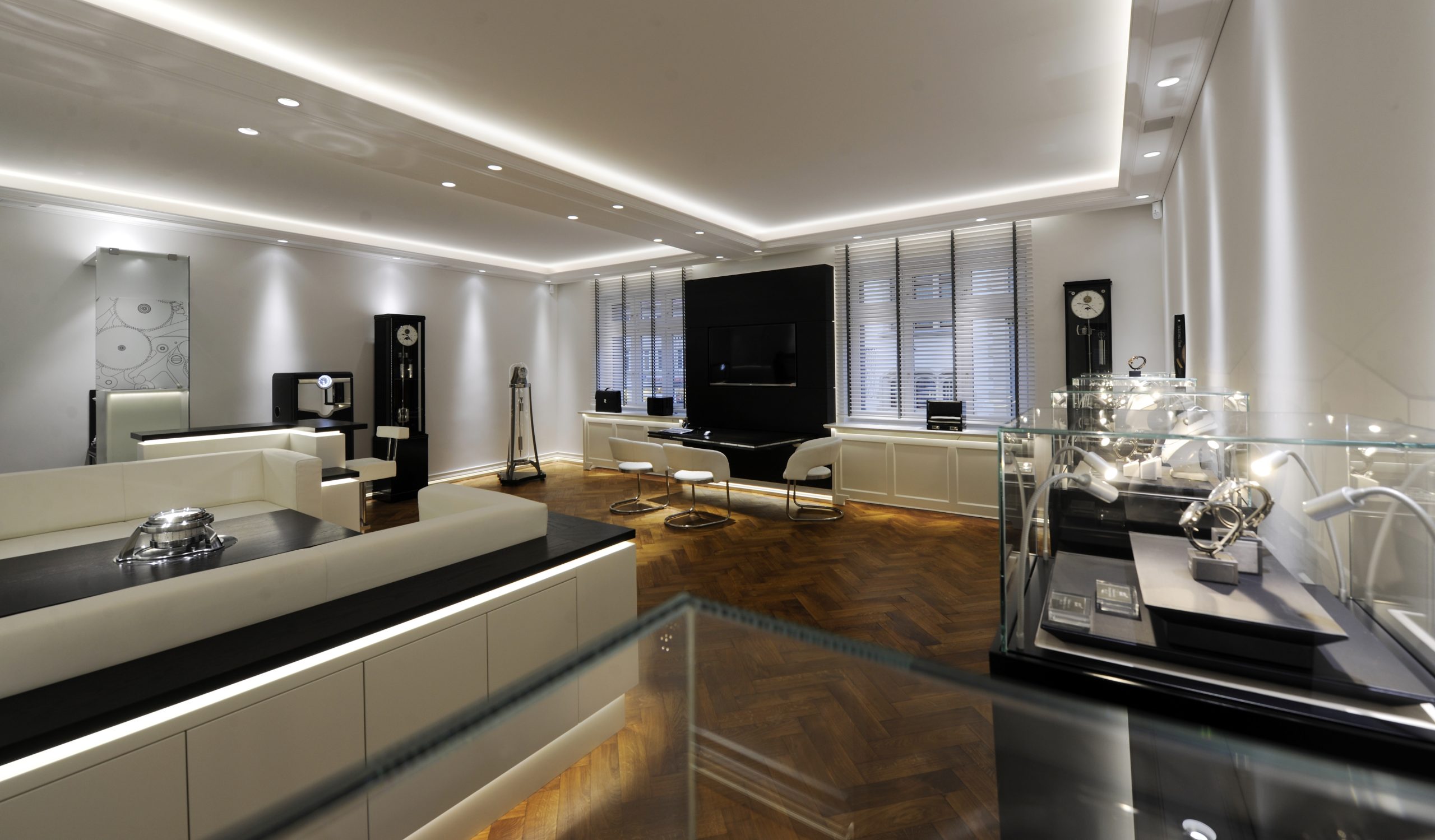 Lounge im Juwelierhaus