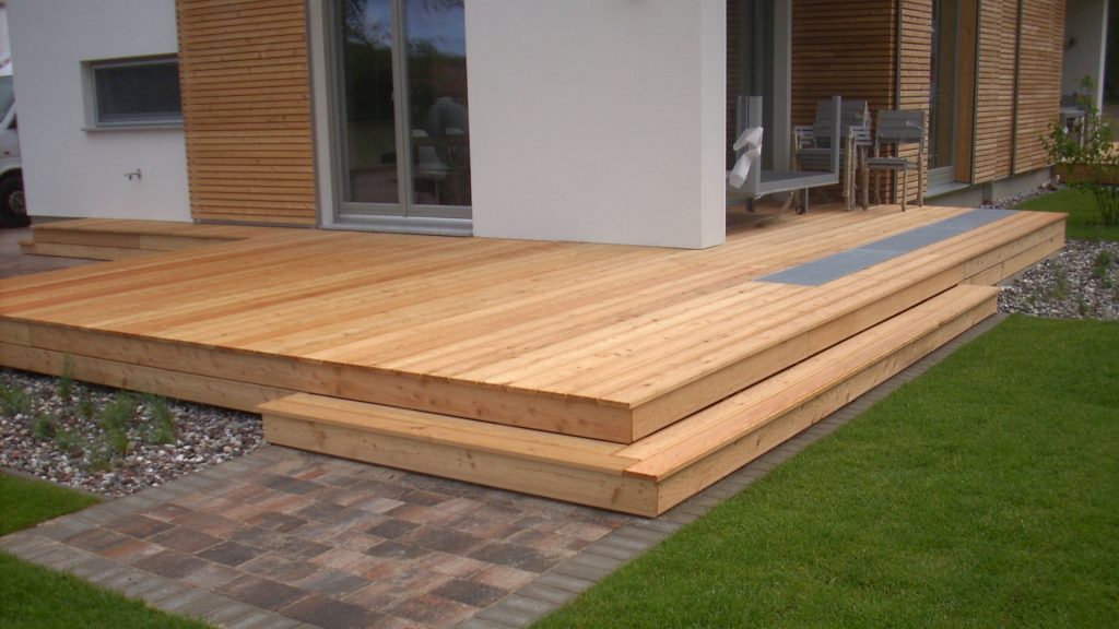 Terrasse Lärche neu